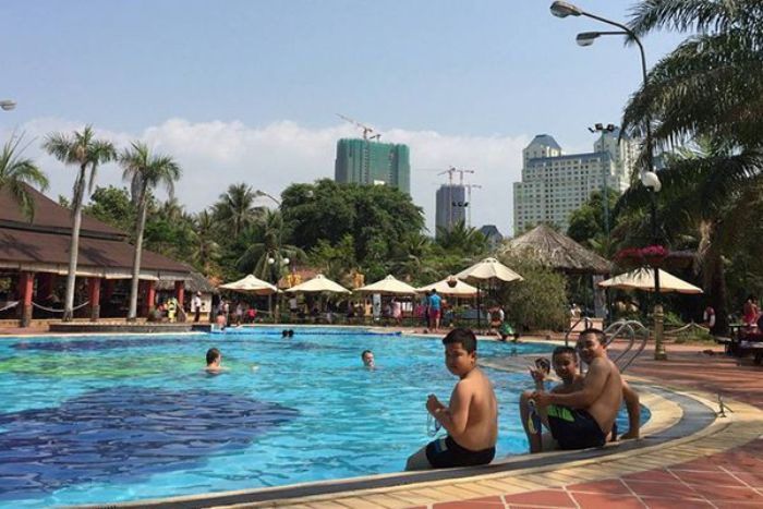 Sau khi bơi xong bạn sẽ được thư giãn với những dịch vụ chăm sóc đặc biệt